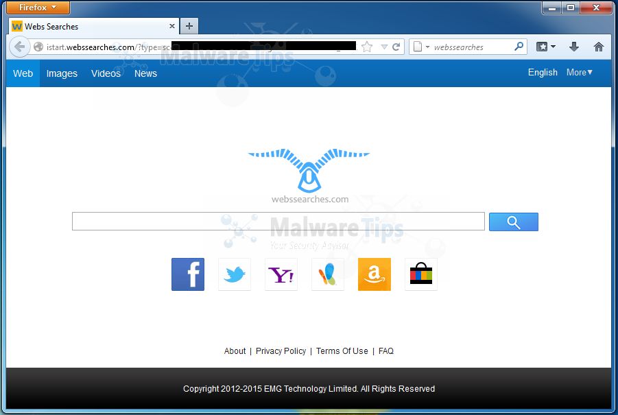 Description: [Image: Istart.webssearches.com virus]
